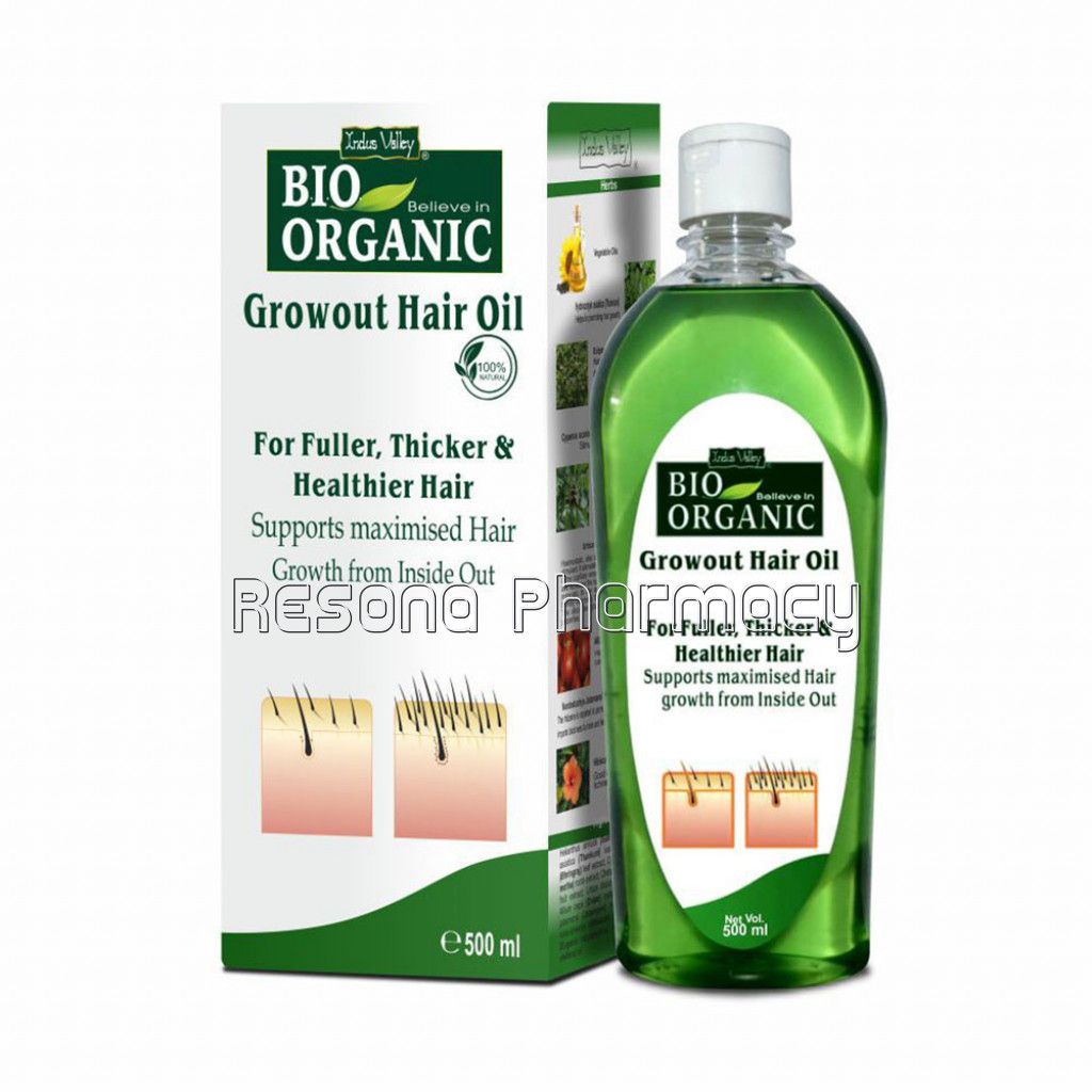 Bio Organic Growout Hair Oil   (Net Quantity: 500 Ml)