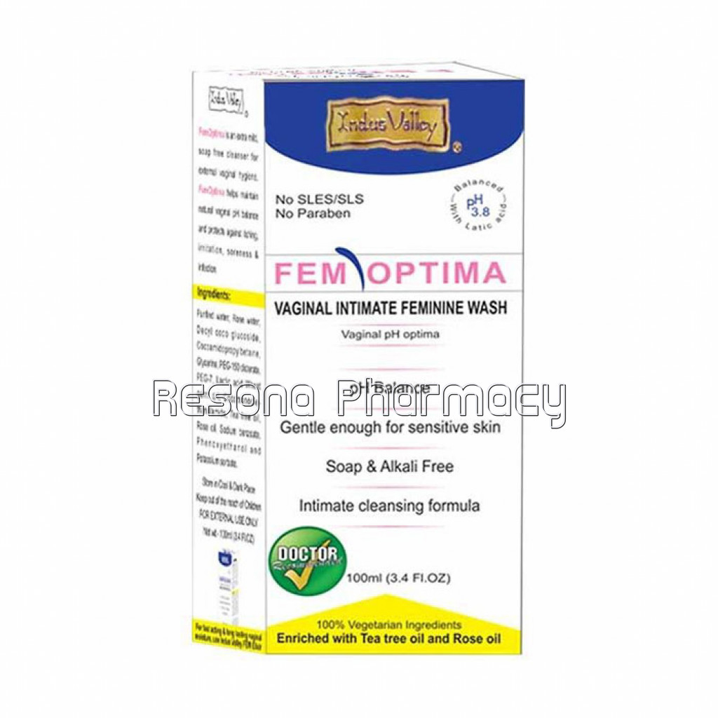 Fem Optima Vaginal Intimate Feminine Wash   (Net Quantity: 100 Ml)