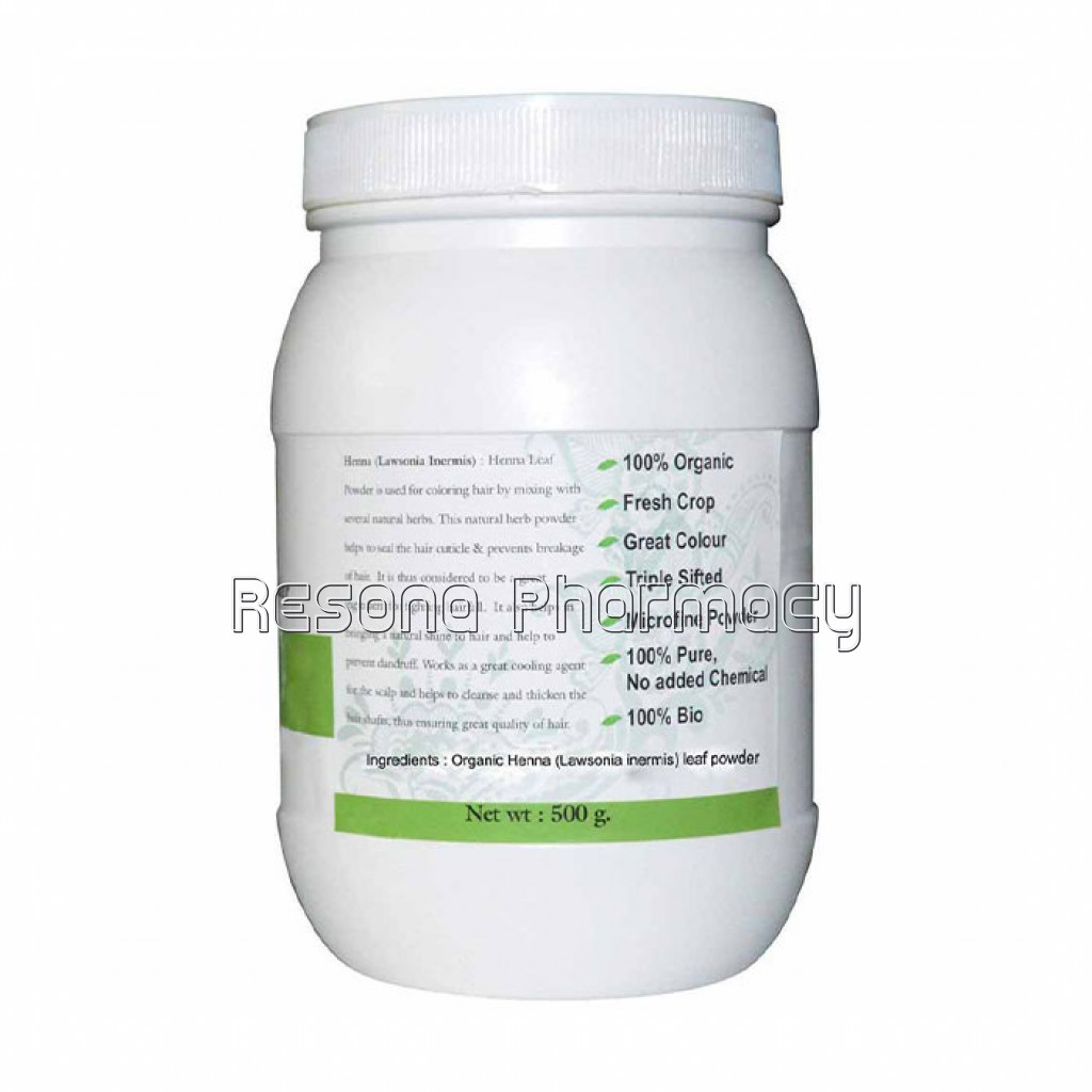 Henna Leaf Powder   (Net Quantity: 500 G)