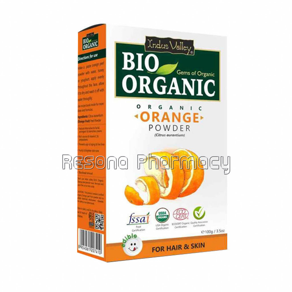 Organic Orange Peel Powder   (Net Quantity: 100 G)