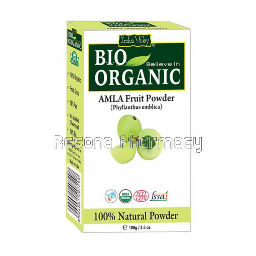 Bio Organic Amla Fruit Powder   (Net Quantity: 100 G)