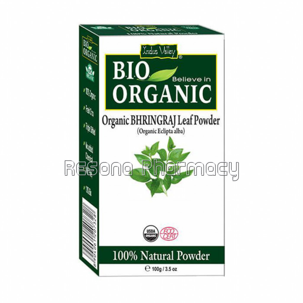 Organic Bhringraj Leaf Powder   (Net Quantity: 100 G)