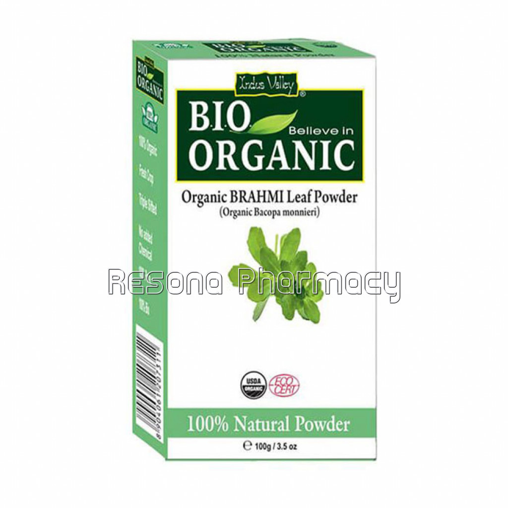 Organic Brahmi Leaf Powder   (Net Quantity: 100 G)
