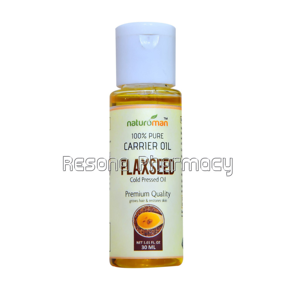 Naturoman 100% Pure Flaxseed Carrier Oil 30Ml
