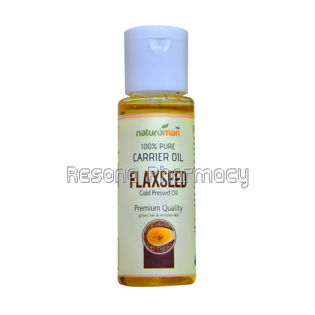 Naturoman 100% Pure Flaxseed Carrier Oil 50Ml