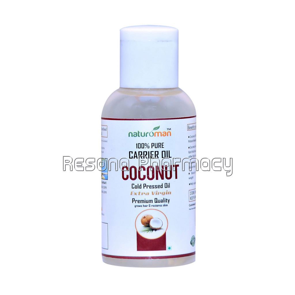Naturoman Extra Virgin Cold Pressed Pure Coconut Oil 200Ml