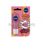 Nivea Soft Rose Caring Lip Balm 4.80 Gm