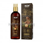 Moroccan Argan Hair Oil   With Comb Applicator   Cold Pressed   No Mineral Oil and Silicones   100 Ml