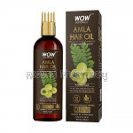 Amla Hair Oil   Pure Cold Pressed Indian Gooseberry Oil   Intensive Hair Care   With Comb Applicator   Non Sticky and Non Greasy   No Mineral Oil, Silicones, Synthetic Fragrance   100 Ml