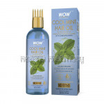 Cool Mint Hair Oil   With Comb Applicator   Non Sticky and Non Greasy   For All Hair Types   No Mineral Oil, Silicones, Synthetic Fragrance   100 Ml