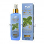 Cool Mint Hair Oil   Non Sticky and Non Greasy   For All Hair Types   No Mineral Oil, Silicones, Synthetic Fragrance   200 Ml