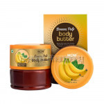 Banana Pulp Body Butter   No Parabens, Silicones, Mineral Oil and Color   200 Ml