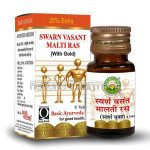 Basic Ayurveda Swarn Vasant Malti Ras (6 Tablets)