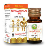 Basic Ayurveda Mahalakshmi Vilas Ras With Gold (6 Tablets)