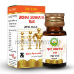 Basic Ayurveda Brihat Somnath Ras (12 Tablets)