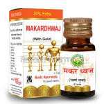 Basic Ayurveda Makardhwaj Bati (6 Tablets)