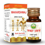 Basic Ayurveda Makardhwaj Bati (12 Tablets)