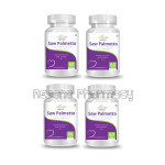 Saw Palmetto 160Mg With Biotin For Prostate And Hair Growth (60 Tablets) Pack Of 4