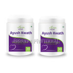 Ayush Kwath Kadha, Immunity Booster Powder(Formulation Recommended By Ministry Of Ayush, Govt.Of India) 90Gms Pack Of 2
