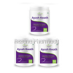 Ayush Kwath Kadha, Immunity Booster Powder(Formulation Recommended By Ministry Of Ayush, Govt.Of India) 90Gms Pack Of 3