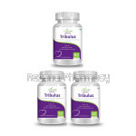 Tribulus Gokshura Gokhura Pure Extract   Boosts Testosterone   500 Mg (60 Vegetarian Tablets) Pack Of 3