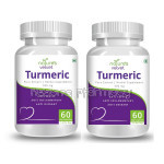 Turmeric Pure Extract   Triple Strength Turmeric   500 Mg (60 Vegetarian Capsules) Pack Of 2