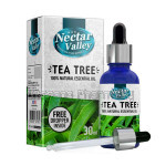 Nectar Valley Tea Tree Oil, 100% Pure | NaNaturalAromatherapy Oil For Scent / Diffuser / Humidifier, Massage   Steam Distilled (30Ml)