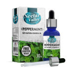 Nectar Valley Peppermint Essential Oil, 100% Pure | NaNaturalAromatherapy Oil For Scent / Diffuser / Humidifier, Massage   Steam Distilled (30Ml)