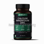 Boldfit Calcium Magnesium Zinc Tablets