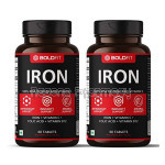 Boldfit Iron Supplement For Women and Men Pack Of 2