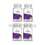 Triphala Pure Extract   Digestion And Colon Cleanse   500 Mg (60 Vegetarian Capsules) Pack Of 4