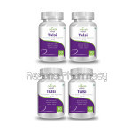 Tulsi Pure Extract For Cough And Cold   500 Mg (60 Vegetarian Capsules) Pack Of 4