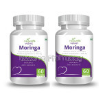 Moringa   Essential Protein and Nutrition   Pure Leaf Extact Capsule Pack Of 2