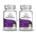 NaNaturalMultivitamins, Minerals And Antioxidants Pack Of 2