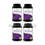 Whey Protein Isolate Powder   Bipro Manufactured In Usa   1000 Gms Pack Of4