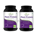 Plant Based Protein Powder   100% Vegan   Rich In Bcaas
1000Gms Pack Of 2