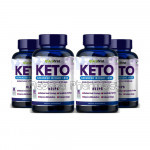 Keto Pills Supplements 4 Bottles Pack