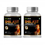 Nutrafirst Shilajit Extract 500Mg For Vigour, Stamina And Power – 60 Capsules (Pack Of 2)