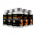 Nutrafirst Shilajit Extract 500Mg For Vigour, Stamina And Power – 60 Capsules (Pack Of 5)