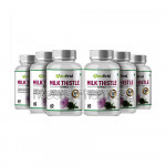 Nutrafirst Milk Thistle (Silymarin) Extract 500Mg For Fatty Liver – 60 Capsules (Pack Of 6)