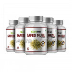 Nutrafirst Safed Musli Extract Capsules 100% NaNaturalAnd Organic – 60 Capsules (Pack Of 5)