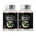Ginkgo Biloba Capsules 500Mg For Sharp Memory – 60 Capsules (Pack Of 2)