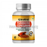 Nutrafirst Turmeric Curcumin Capsules 500Mg For Skin And Joint Pain – 60 Capsules