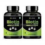 Nutrafirst Biotin Capsules For Hair, Skin And Nails 10000Mcg – 60 Capsules (Pack Of 2)