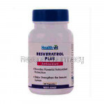 Healthvit Resveratrol Plus With Green Tea, Grape Seed Complex.
