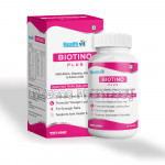 Healthvit Biotino Plus With Biotin, Vitamins, Minerals and Amino Acids For Longer Hair, Glowing Skin and Thicker Ils