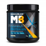 Muscleblaze 80% Raw Whey Protein Supplement Powder 1.1Ib 16 Serving Unflavoured