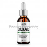 Lactic Acid Resurfacing Serum For Exfoliating Dead Skin, Reduces Fine Lines, 10% Lactic Acid, Squalane  Brighter and Lighter Skin, Women and Men 30Ml Pack Of 1
