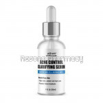 Acne Clarifying Serum For Reducing Acne, Blemishes and Clogged Pores, 2% Salicylic Acid and 1% Glycolic Acid  Prevents Future Acne Breakouts, Women and Men 30Ml Pack Of 1