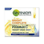 Garnier Bright Complete Vitamin C Yoghurt Night Cream, 18G